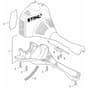 Genuine Stihl FS55 - Engine housing (Bike handle)