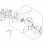 Genuine Stihl MS170 / J - Quick chain tensioner