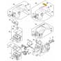 Genuine Stihl MS170 / K - Air filter, Shroud
