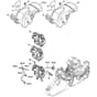 Genuine Stihl MS251 - Shroud, Air Baffle