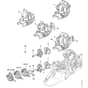 Genuine Stihl MS362 - Carburettor bracket