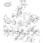 Genuine Stihl MS500i / C - Fuel injection system, Tank housing, Handlebar