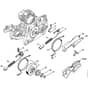 Genuine Stihl MS 362 C-M - Chain Brake, Chain Tensioner & Chain Sprocket Cover Diagram