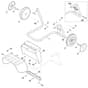 Stihl GH370.0 S - Wheel Carrier - Parts Diagram