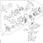 Stihl GHE135.0 L - Motor, Cutting System - Parts Diagram