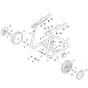 Stihl GHE135.0 L - Wheel Carrier - Parts Diagram