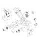 Gi 44 T - Oleo-Mac Rotary Mower Complete illustrated parts list Diagram