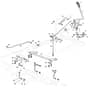 GLX 14-98HS - Oleo-Mac Ride On Mower Cutting Plate Lifting Diagram