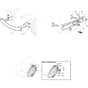 GLX 14-98HS - Oleo-Mac Ride On Mower Optional on request Diagram