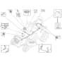 GLX 20-108HS - Oleo-Mac Ride On Mower Electrical Parts Diagram