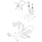 GLX 20-108HS - Oleo-Mac Ride On Mower Frame Diagram