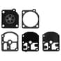 Genuine Zama GND-7 Carburettor Gasket & Diaphragm Kit