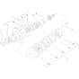 Toro GrandStand 91cm - 74534TE (311000001 - 311999999) Hydraulic Motor 104-1171