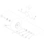 Toro GrandStand 91cm - 74534TE (311000001 - 311999999) Wheel and Bearing No. 112-3810