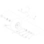 Toro GrandStand 91cm - 74534TE (314000001 - 314999999) Wheel and Bearing No. 112-3810