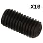 Socket Head Grub Screws, M10 x 20mm, Pack of 10 - ONLY 1 LEFT
