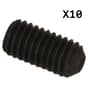 Socket Head Grub Screws, M5 x 10mm, Pack of 10