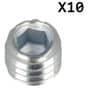 Socket Head Grub Screws, M5 x 16mm, Pack of 10