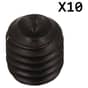 Socket Head Grub Screws, M8 x 8mm, Pack of 10