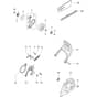 GS 350 C - Oleo-Mac Chainsaw Chain Cover Diagram