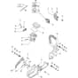GS 35 C - Oleo-Mac Chainsaw Air Filter Diagram