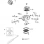 GS 520 - Oleo-Mac Chainsaw Carburettor Diagram