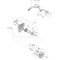 GS 520 - Oleo-Mac Chainsaw Starter Assy Diagram