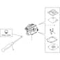 GS 630 - Oleo-Mac Chainsaw Carburettor Diagram