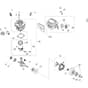 GS 651 - Oleo-Mac Chainsaw Engine Diagram
