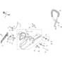 GS 651 - Oleo-Mac Chainsaw Handle Diagram