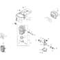 GSH 40 - Oleo-Mac Chainsaw Engine Diagram