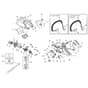 GSH 510 - Oleo-Mac Chainsaw Tank Diagram