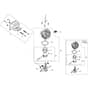 GSH 51 - Oleo-Mac Chainsaw Engine Diagram