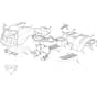 GT 38HR - 2012-2020 - 2T0620247/AT2 - Atco Ride On Mower Body Diagram