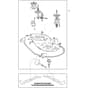 GT 38MR - 2021-2024 - 2T0530447/AT1 - Atco Ride On Mower Cutting Deck Diagram