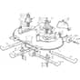 GT 40H Twin - 2012 - 2T0980247/AT2 - Atco Ride On Mower Cutting Plate Diagram