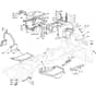 GT 48H Twin - 2013-2020 - 2T1310247/AT3 - Atco Ride On Mower Frame Diagram