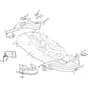 GTL 46HR Twin - 2017-2020 - 2T1945247/AT7 - Atco Ride On Mower Guards Diagram
