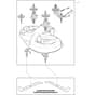 GTX 36H - 2021-2022 - 2T0440447/AT8 - Atco Ride On Mower Cutting Deck Diagram