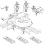 GTX 36H - 2021-2022 - 2T0440447/AT8 - Atco Ride On Mower Cutting Plate Diagram