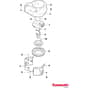GTX 40H - 2022-2023 - 2T0950647/AT2 - Atco Ride On Mower Cooling Equipment Diagram