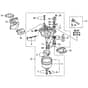 Belle Honda GX120 UT2 - Carburettor
