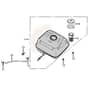 Cobra H210C - Engine HSD21200000 Fuel Tank Diagram