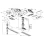 Cobra H60E - Hedge Trimmer Main Diagram