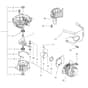 Cylinder, Crankcase, Piston