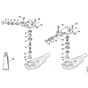 Viking HEL600 - Gear Head Hg 100, Hg 300 - Parts Diagram
