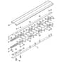 Viking HEL600 K - Cutter Bar - Parts Diagram