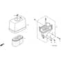 Honda HF1211K2-HE (1000001-109999) -  Air Cleaner Diagram