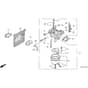 Honda HF1211K2-HE (2000001-2499999) -  Carburettor Diagram