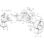 Honda HF1211K2-HE (2000001-2499999) -  Transmission Group Diagram